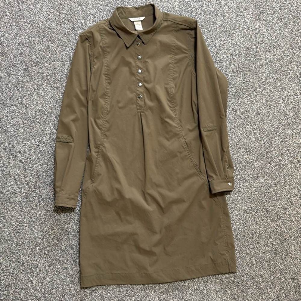 Duluth Trading Co. Ripstop Shirt Dress